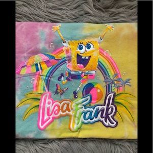 Lisa Frank x Spongebob T-shirt
